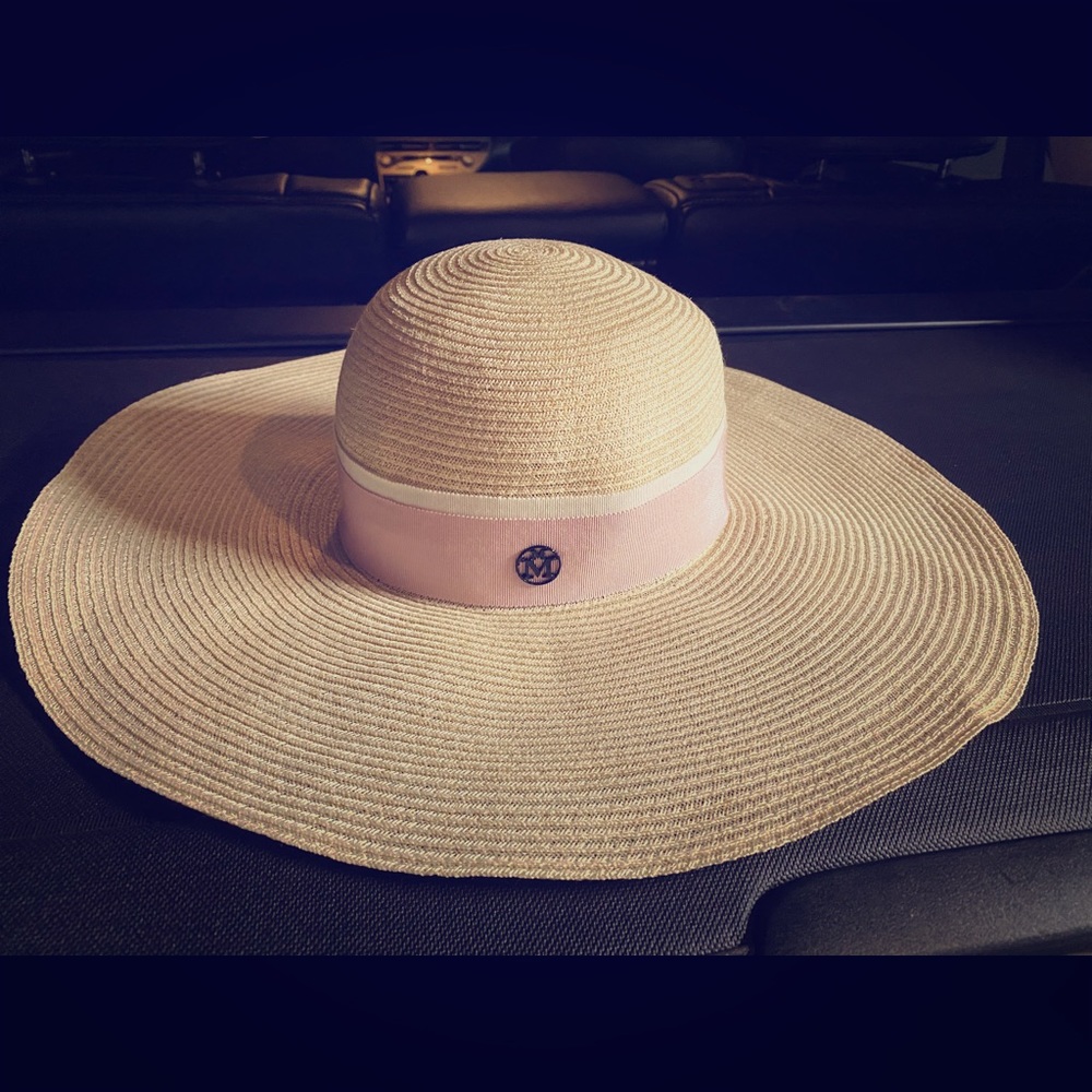 Maison Michel Paris Hat Canapa Straw